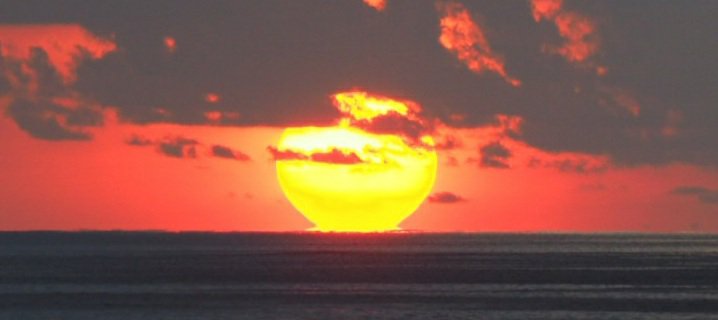 Sandfasern + Sonnenuntergang